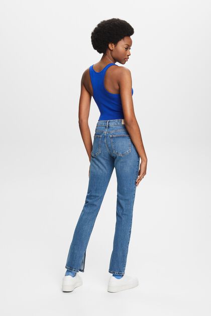 Slim fit jeans met middelhoge taille