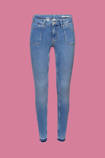 Jeans van een katoenmix met comfortabele stretch