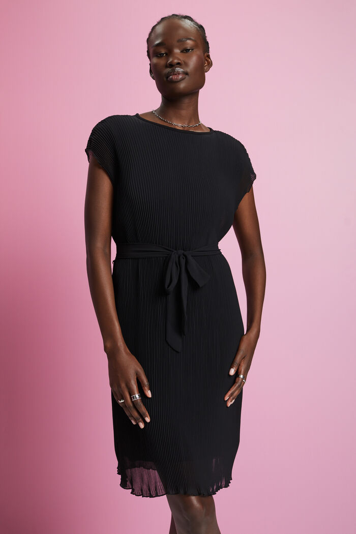 Groet provincie strategie ESPRIT - Mouwloze jurk met plissés, LENZING™ ECOVERO™ at our online shop