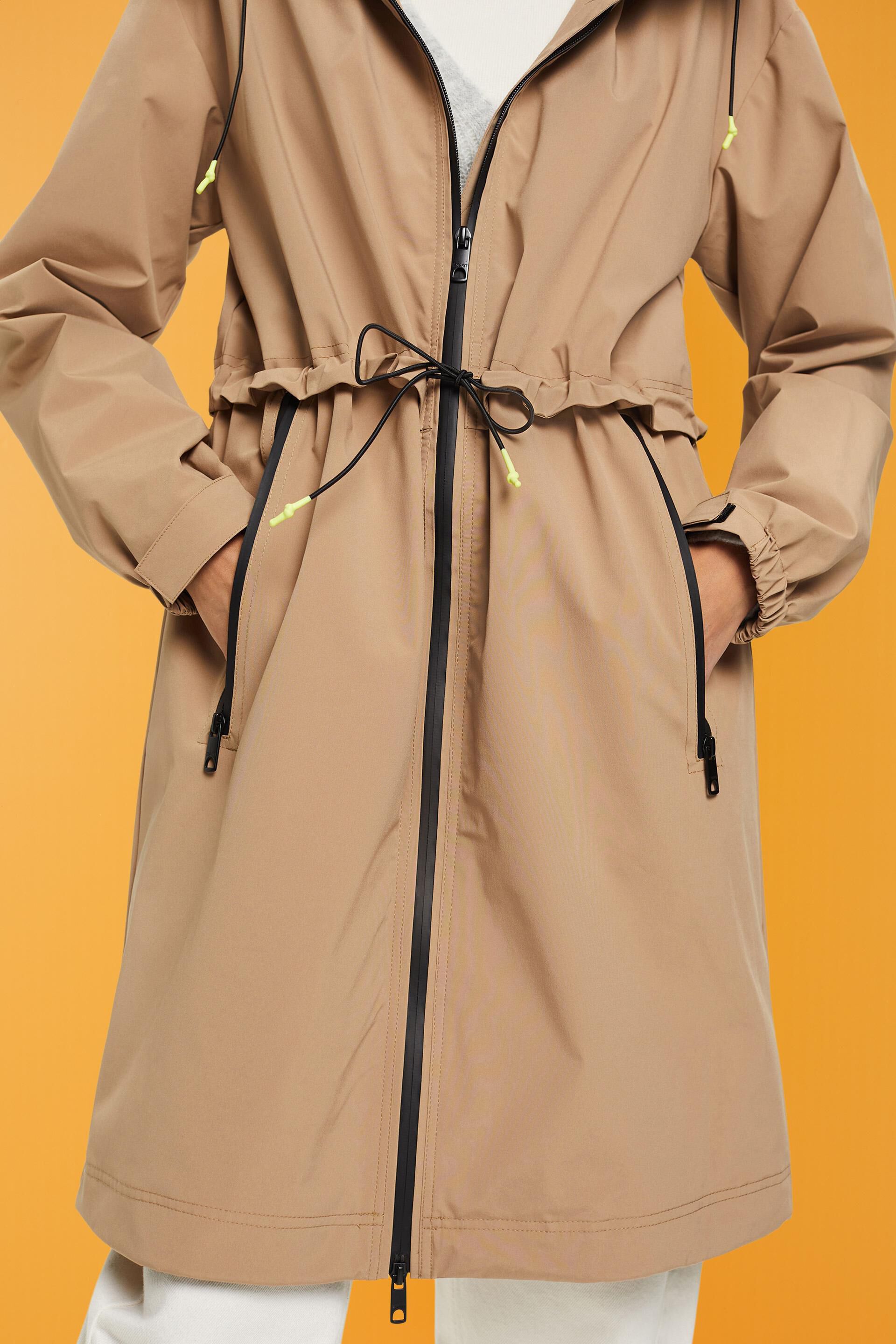 ESPRIT – Manteau de pluie doté d'une capuche à cordon coulissant sous  tunnel sur notre boutique en ligne