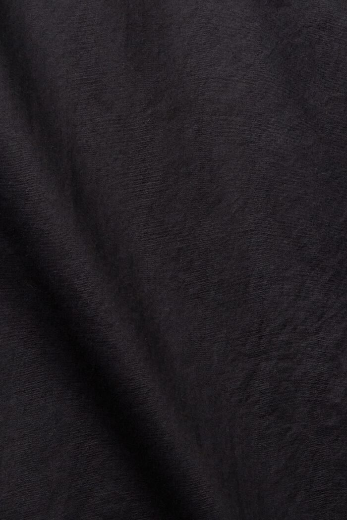 Shirt van katoen-popeline, BLACK, detail image number 5