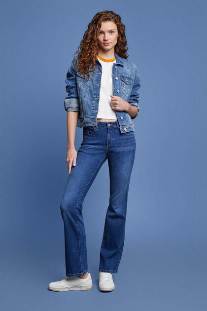 Shop bootcut jeans voor dames online ESPRIT